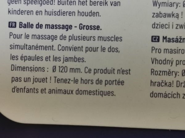Balle de massage L – Image 2