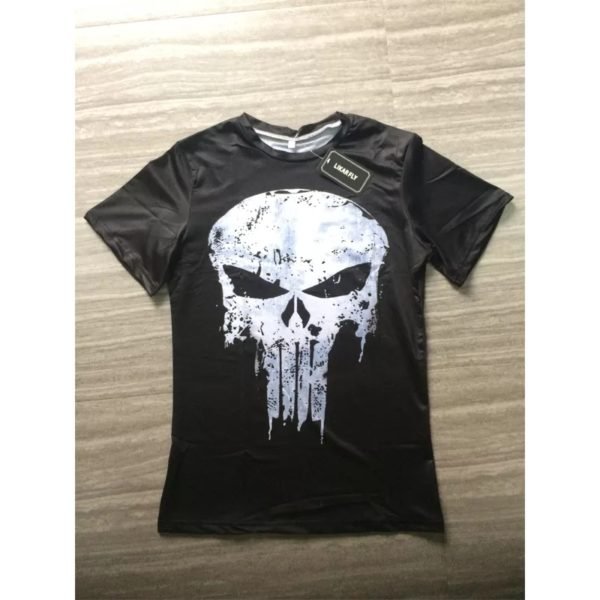 Rashguard Punisher manches courtes (M-L)