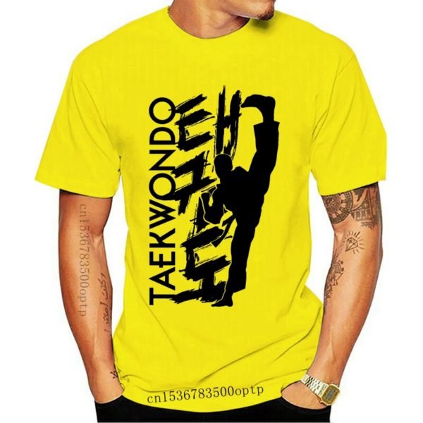 T-shirt à col rond taekwondo