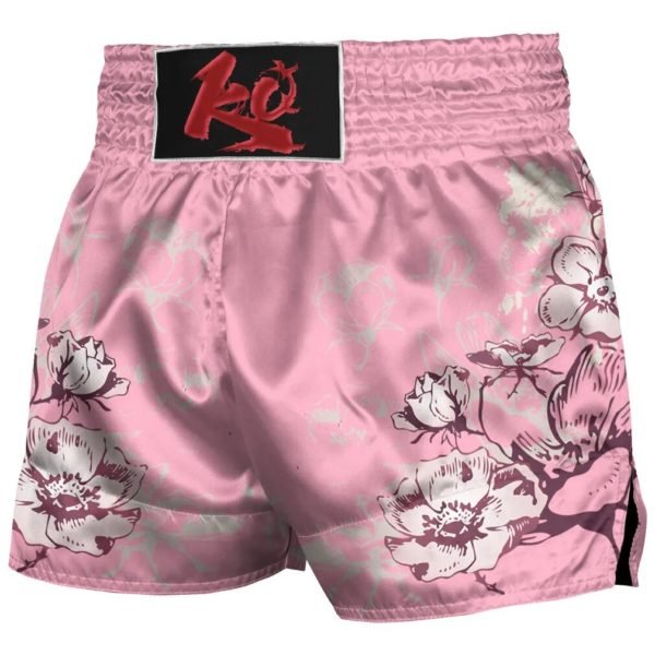 Short de boxe muay-thaï fleur Sakura