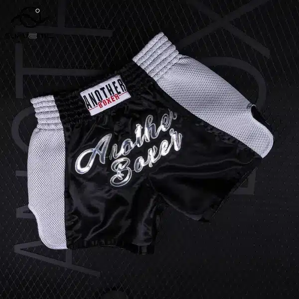 Short de boxe muay-thaï (15 couleurs au choix) – Image 6